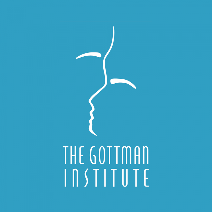 Logo of The Gottman Institute showing a stylized face profile.